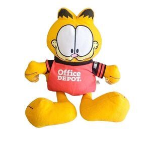 Garfield Nascar steward 14 office depot plush